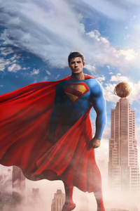 Superman Stronger Than Steel (540x960) Resolution Wallpaper