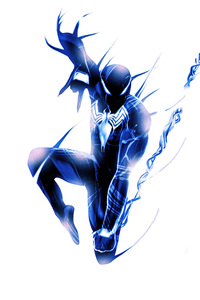 Symbiote Spider Man 5k (480x854) Resolution Wallpaper