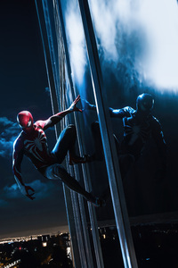 Symbiote Suit Marvels Spider Man 2 5k (320x480) Resolution Wallpaper
