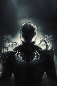 Symbiote Venom Spider Man (240x320) Resolution Wallpaper