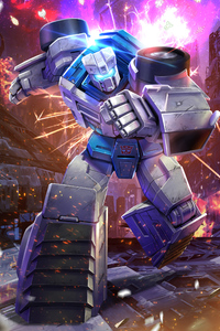 Tailgate Transformers (2160x3840) Resolution Wallpaper