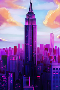 Tall Buildings Minimal 5k (2160x3840) Resolution Wallpaper