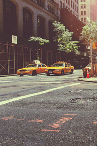 Taxi Cab New York City Street Vehicles