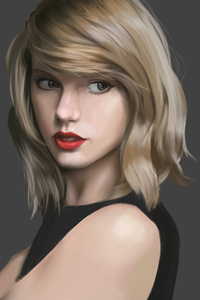 Taylor Swift Fan Art (320x480) Resolution Wallpaper