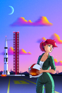 Tears At Launch A Dream Beyond Earth (800x1280) Resolution Wallpaper