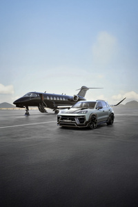 Techart Magnum Carbon Fibre Clad Porsche Cayenne (1125x2436) Resolution Wallpaper