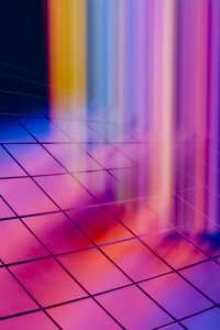 Technicolor Pixel Prism (360x640) Resolution Wallpaper