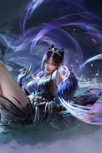 Tessa Naraka Bladepoint Game (1440x2960) Resolution Wallpaper