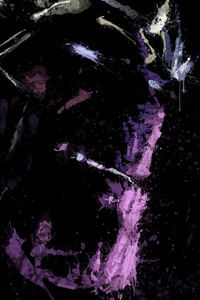 Thanos Art (240x320) Resolution Wallpaper