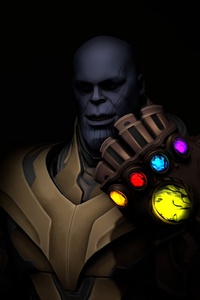 Thanos Fortnite (240x320) Resolution Wallpaper
