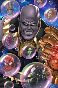 Thanos HD Art (1080x1920) Resolution Wallpaper
