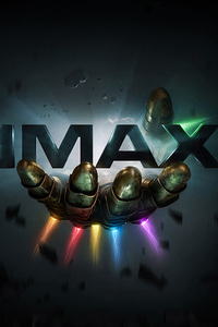 Thanos Infinity Gauntlet IMAX Poster