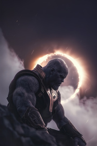 Thanos Strikes Again (240x320) Resolution Wallpaper