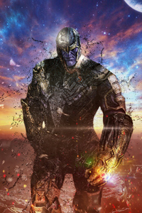 1080x2280 Thanos The Last Titan