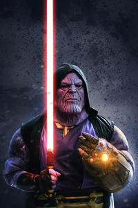Thanos The Sith Lord 4k (240x320) Resolution Wallpaper