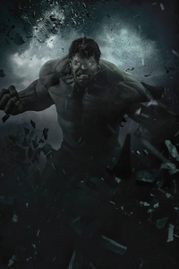 1440x2560 The Almighty Hulk