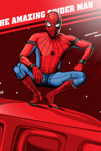 The Amazing Spider Man Poster (240x320) Resolution Wallpaper