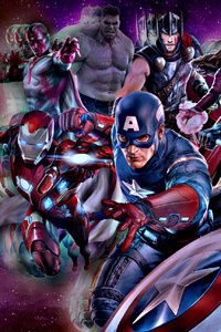 800x1280 The Avengers Marvel Comics