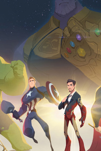 The Avengers Team 4k (800x1280) Resolution Wallpaper