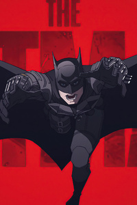 1440x2960 The Batman 2021 Artwork New