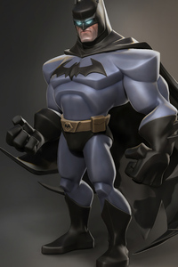 The Batman 3d Sketch Art 5k (320x480) Resolution Wallpaper