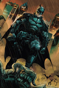 The Batman Comic Artwork (240x400) Resolution Wallpaper