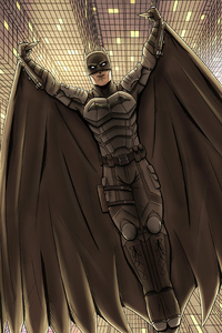 The Batman Coming 4k (240x400) Resolution Wallpaper