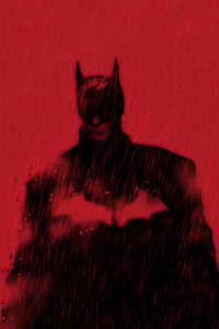 The Batman Flying High Above (1080x2280) Resolution Wallpaper
