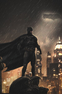 The Batman Gotham 5k (240x400) Resolution Wallpaper