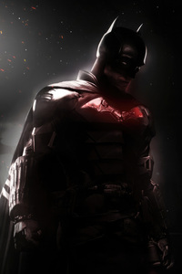 The Batman Gotham Dark Guardian (240x400) Resolution Wallpaper