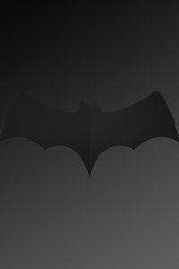 The Batman Logo (1125x2436) Resolution Wallpaper
