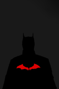 1080x1920 The Batman Minimal Dark 5k