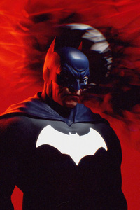 640x960 The Batman Minimalist Art