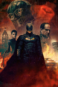480x800 The Batman Movie Chinese Poster