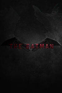 480x800 The Batman Movie Logo 4k