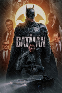 The Batman Poster 4k (640x1136) Resolution Wallpaper