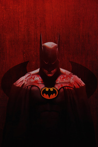 640x1136 The Batman Poster Illustration