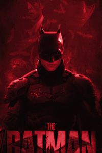 1440x2960 The Batman Red Day