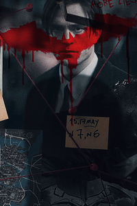 320x480 The Batman Robert Pattinson Poster Art