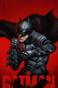 The Batman Shadowed Sentinel (1440x2960) Resolution Wallpaper