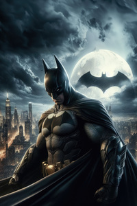 The Batman Unseen Face (1080x2160) Resolution Wallpaper