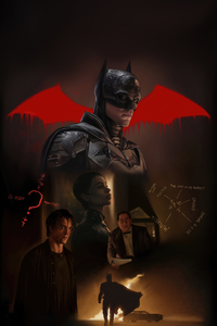 The Batman Warner Bros Poster (1440x2960) Resolution Wallpaper