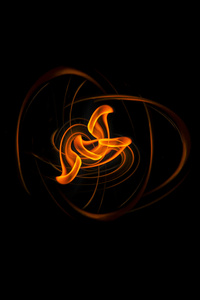 The Burning Core (360x640) Resolution Wallpaper