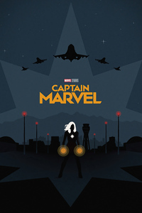 750x1334 The Captain Marvel 4k