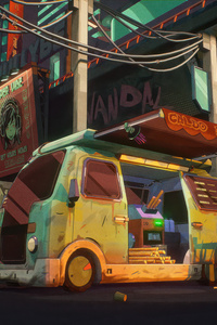 The Chill Truck Chronicles (360x640) Resolution Wallpaper