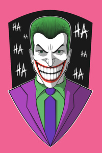 The Clown Prince Of Crime (640x960) Resolution Wallpaper