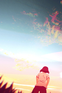 The Cool Sunset (480x854) Resolution Wallpaper