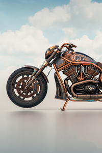 The Copper Rider (640x1136) Resolution Wallpaper