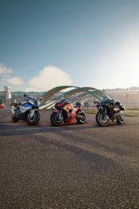 The Crew Motorfest X Ktm Kawasaki Bmw (540x960) Resolution Wallpaper
