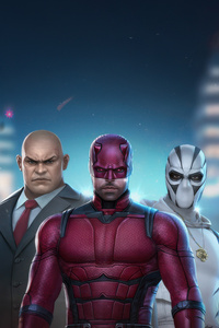 The Daredevil Born Again Marvel Future Fight (1080x2400) Resolution Wallpaper